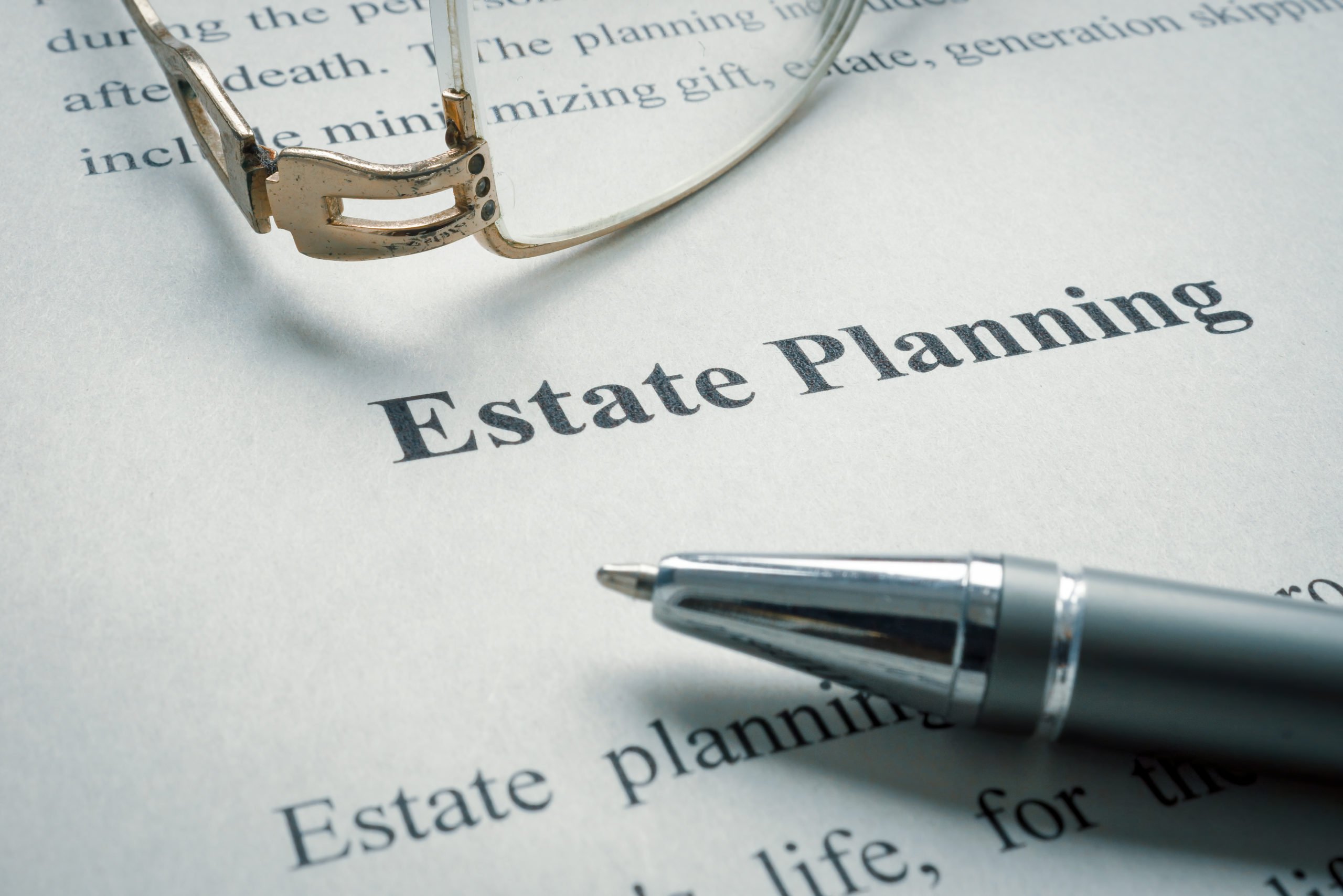 Estate planning document