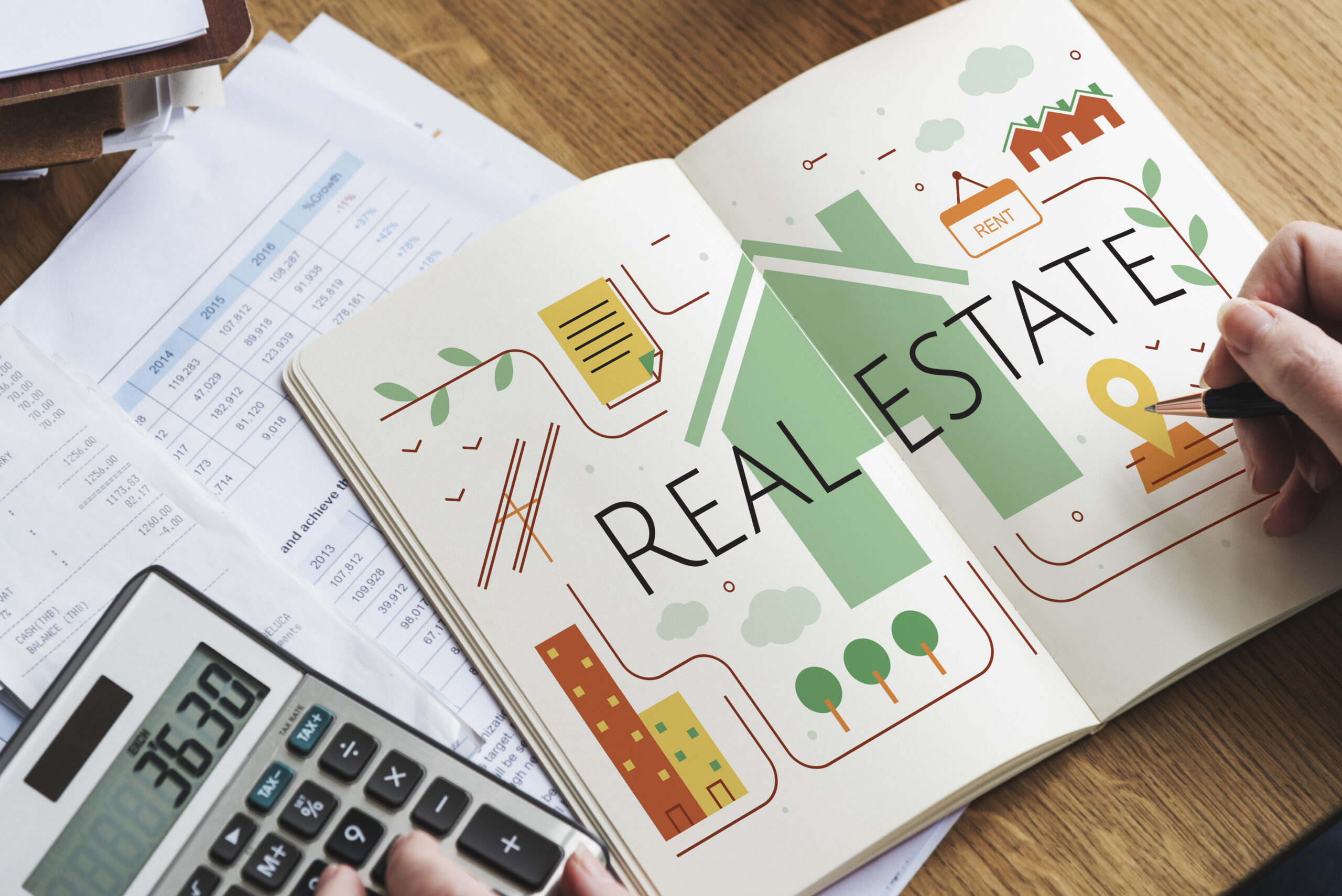 Calculating the home appraisal for real estate