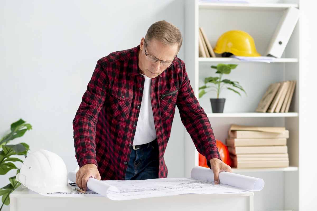 A commercial property owner preparing documents for an appraisal