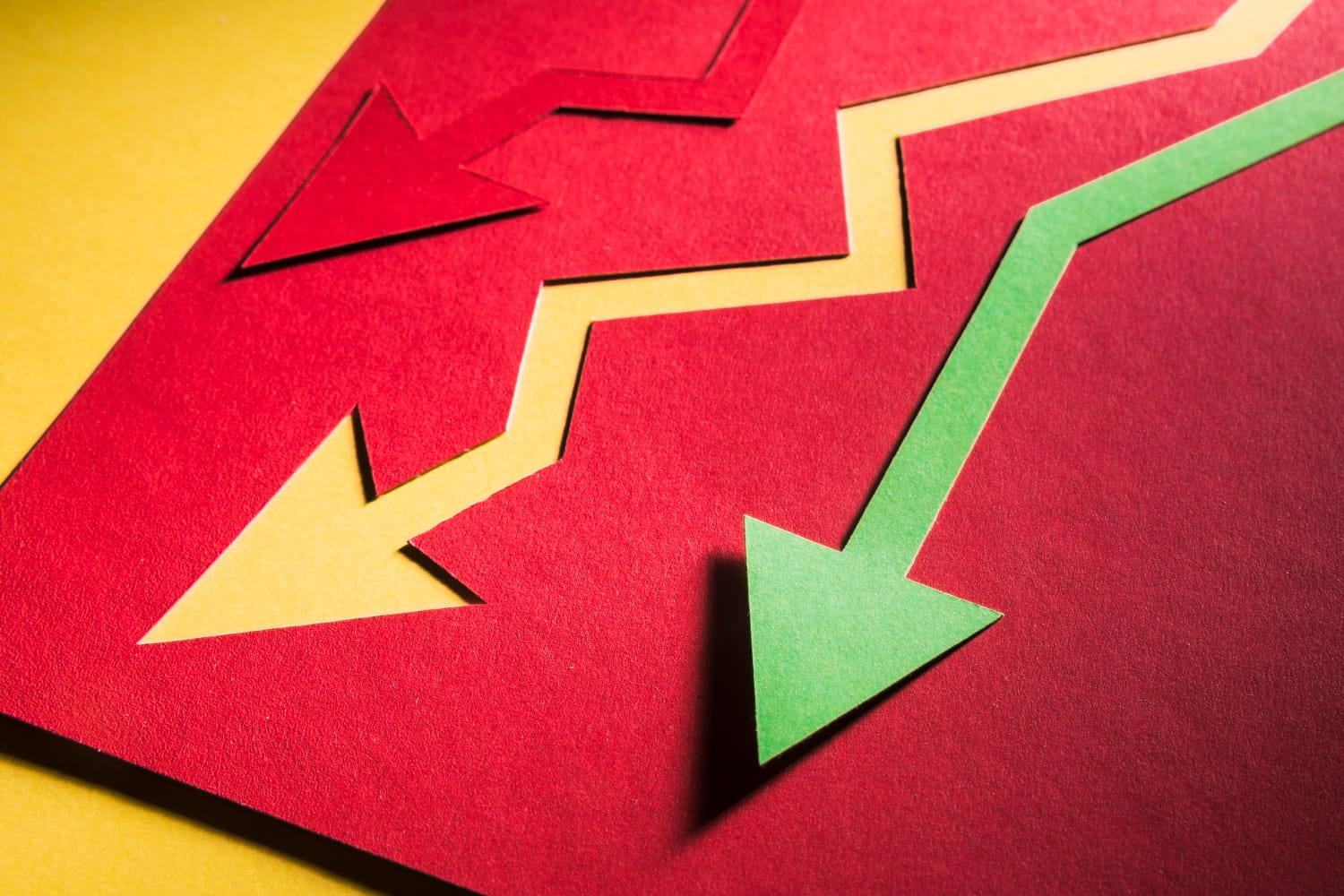 An image that portrays a lower price