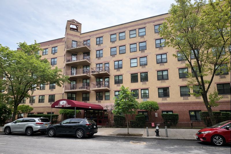 HDFC cooperative apartment building exterior in New York City