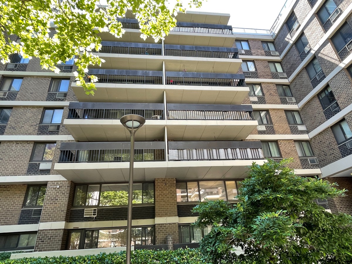 Mitchell-Lama housing development exterior in New York City