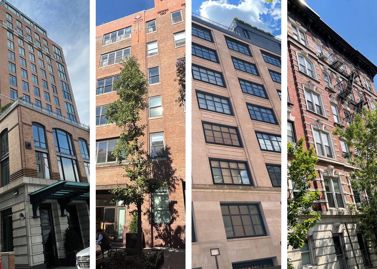 Cooperative apartment building in Greenwich Villag