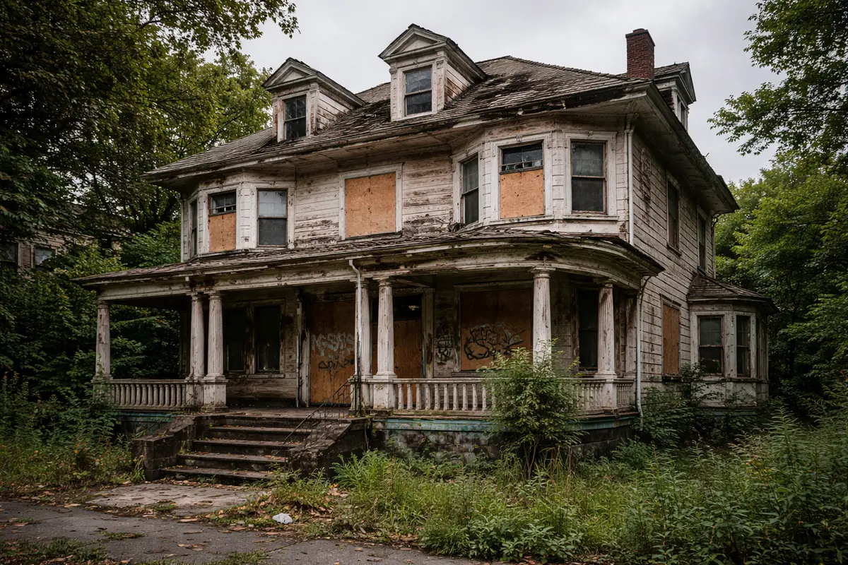 Large Brooklyn house in disrepair requiring full replacement cost analysis