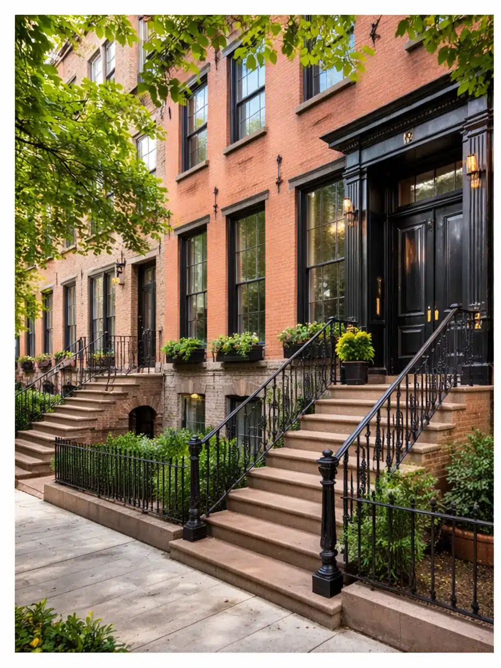 New York City townhouse exterior used for mortgage appraisal
