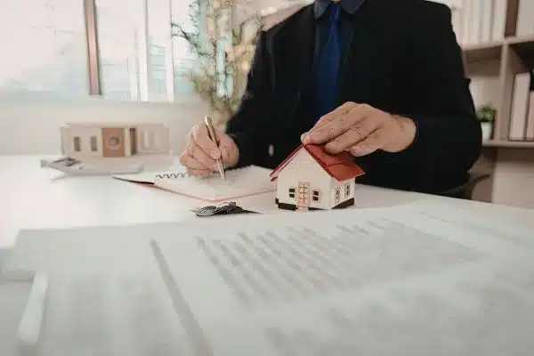 Certified appraiser preparing property inspection visit