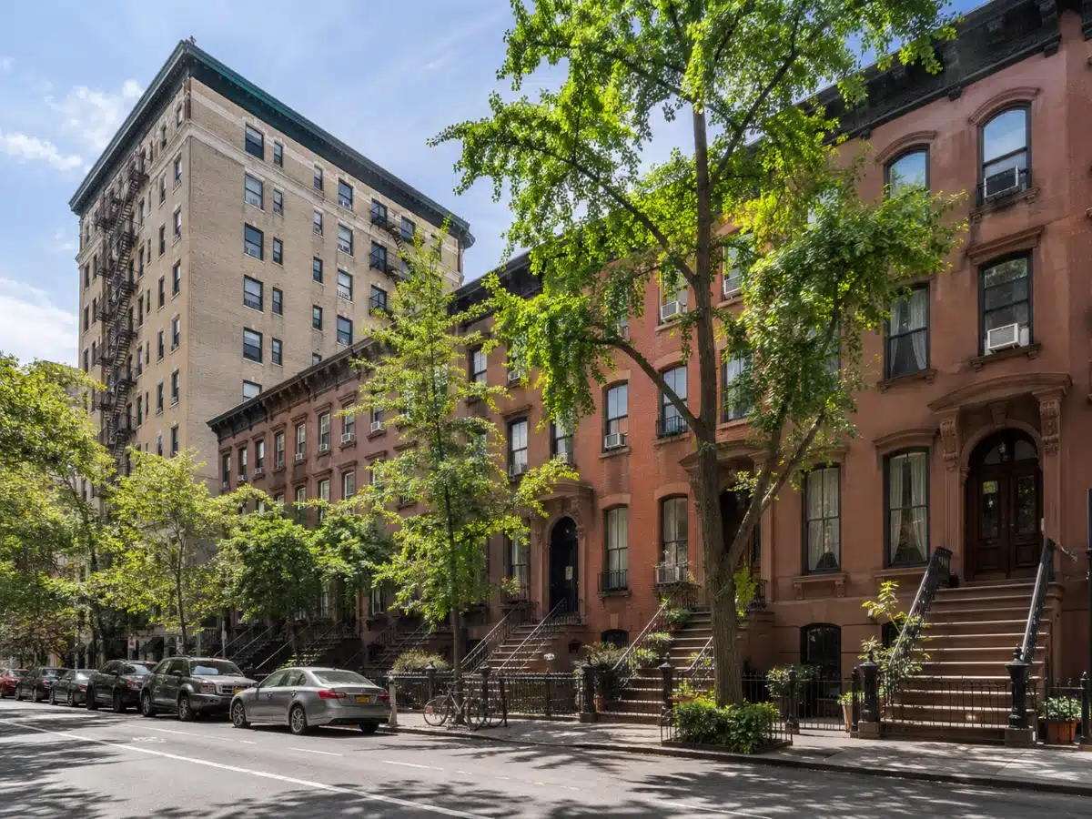 NYC apartment and brownstone buildings where public records and actual square footage often differ.